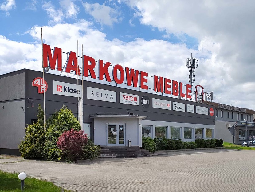 Salon meblowy EMPIR Reda Materace Magniflex Trójmiasto